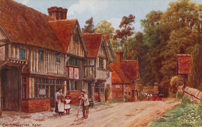 Chiddingstone ، كينت بواسطة ألفريد روبرت كوينتون