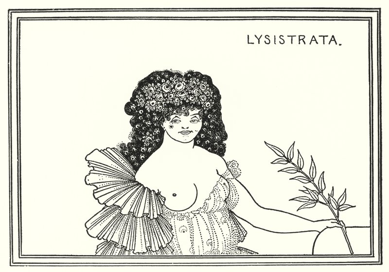 Lysistrata بواسطة اوبري بيردسلي