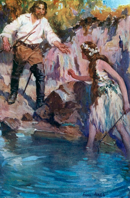 رسم توضيحي لـ Westward Ho! بواسطة سايروس كونيو