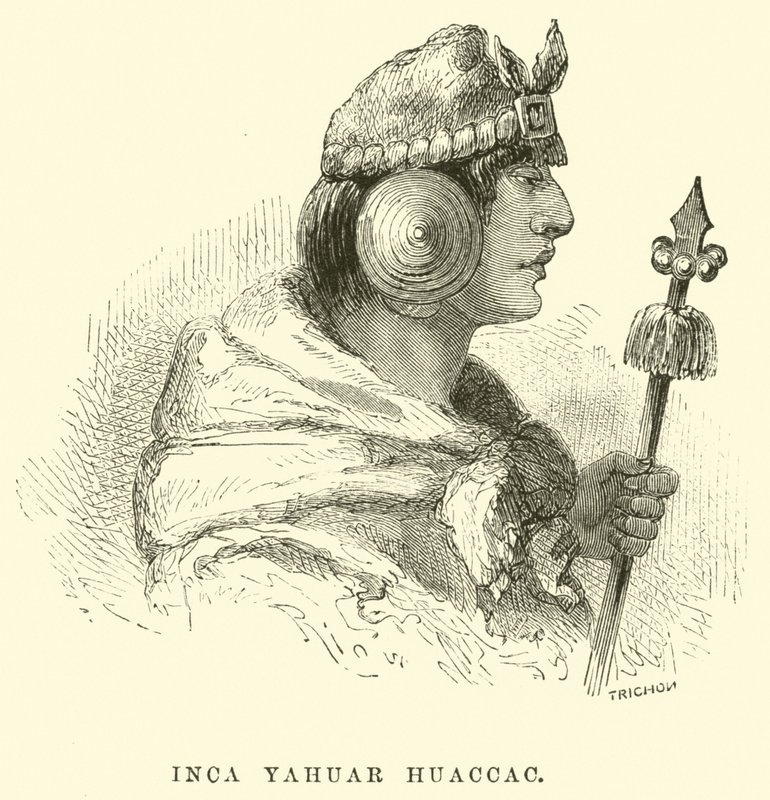 الإنكا Yahuar Huaccac بواسطة إدوارد ريو