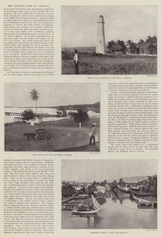 حصن جامايكا بواسطة مصور انجليزى