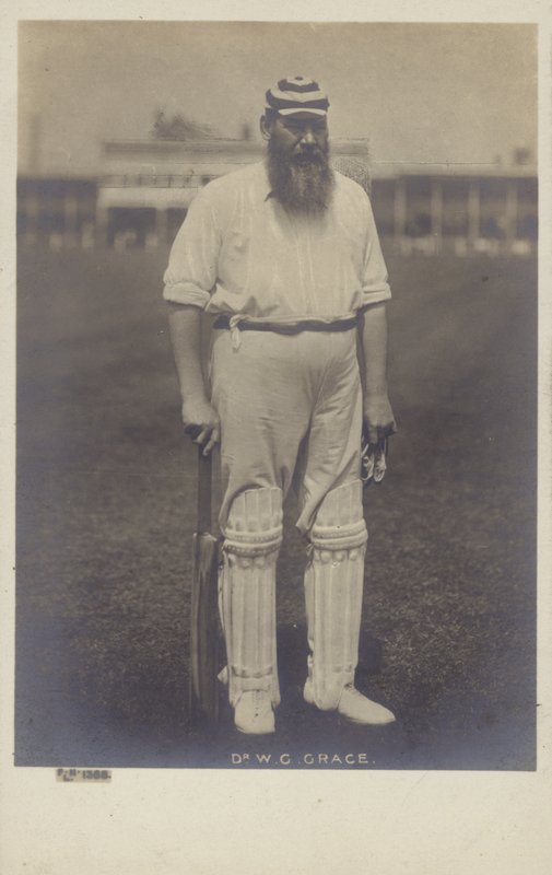 WG Grace بواسطة مصور انجليزى