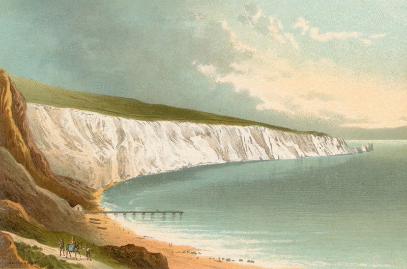 Alum Bay - جزيرة وايت بواسطة مدرسة اللغة الإنجليزية