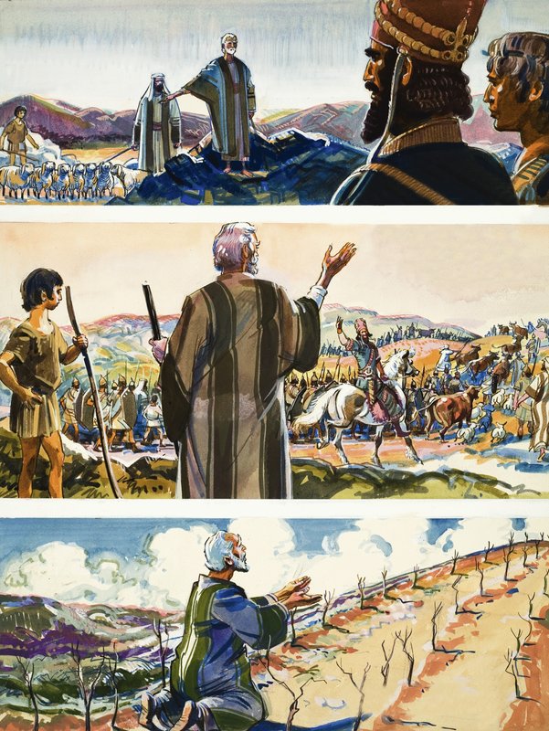 مشاهد الكتاب المقدس بواسطة مدرسة اللغة الإنجليزية