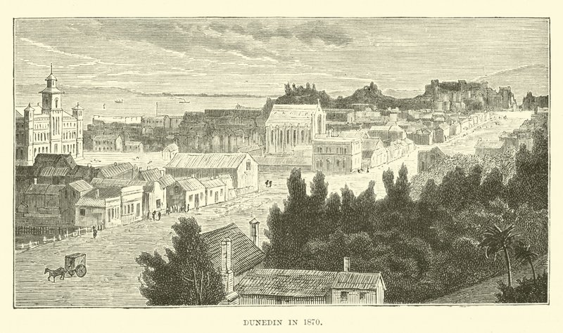 دنيدن في عام 1870 بواسطة مدرسة اللغة الإنجليزية