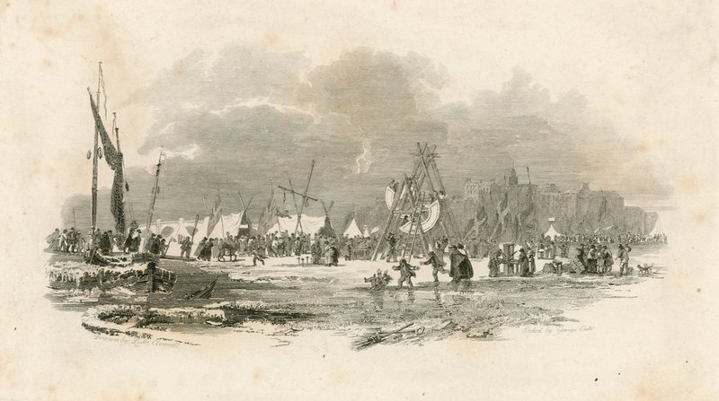 معرض الصقيع لعام 1814 بواسطة مدرسة اللغة الإنجليزية