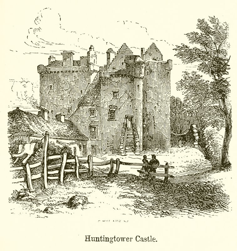 قلعة Huntingtower بواسطة مدرسة اللغة الإنجليزية