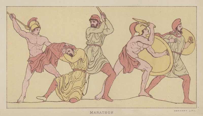 ماراثون (ليثو ملون) بواسطة مدرسة اللغة الإنجليزية