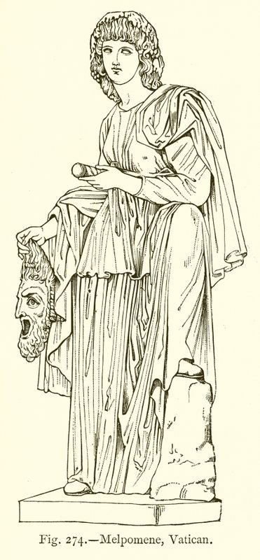 Melpomene ، الفاتيكان بواسطة مدرسة اللغة الإنجليزية