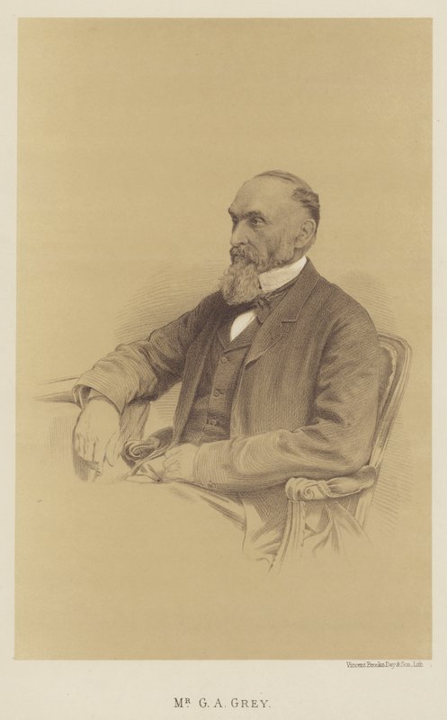 السيد GA Gray (litho) بواسطة مدرسة اللغة الإنجليزية