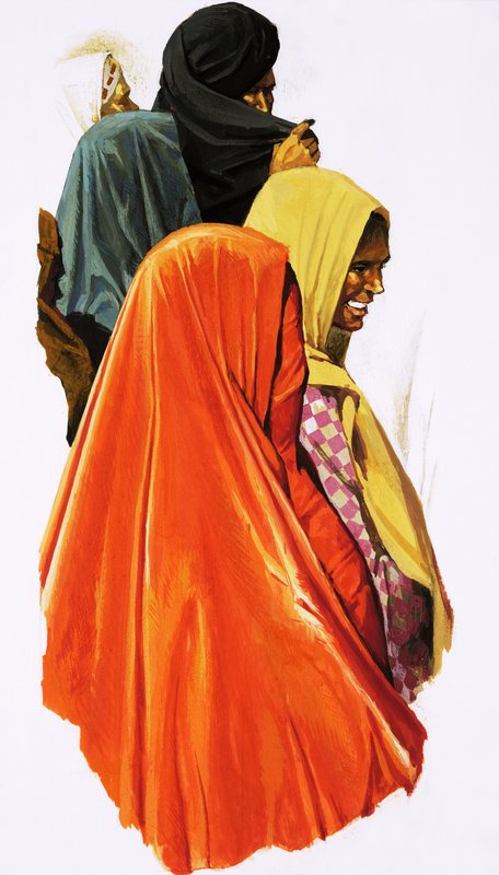 امرأه مسلمه بواسطة مدرسة اللغة الإنجليزية