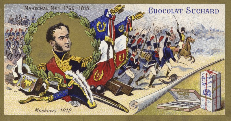 المارشال ني في موسكو ، 1812 بواسطة المدرسة الأوروبية