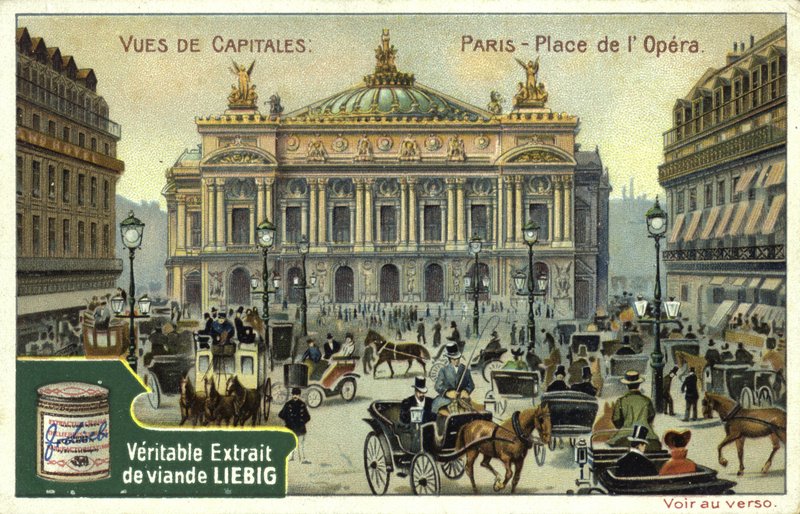 Place de lOpera، Paris بواسطة المدرسة الأوروبية
