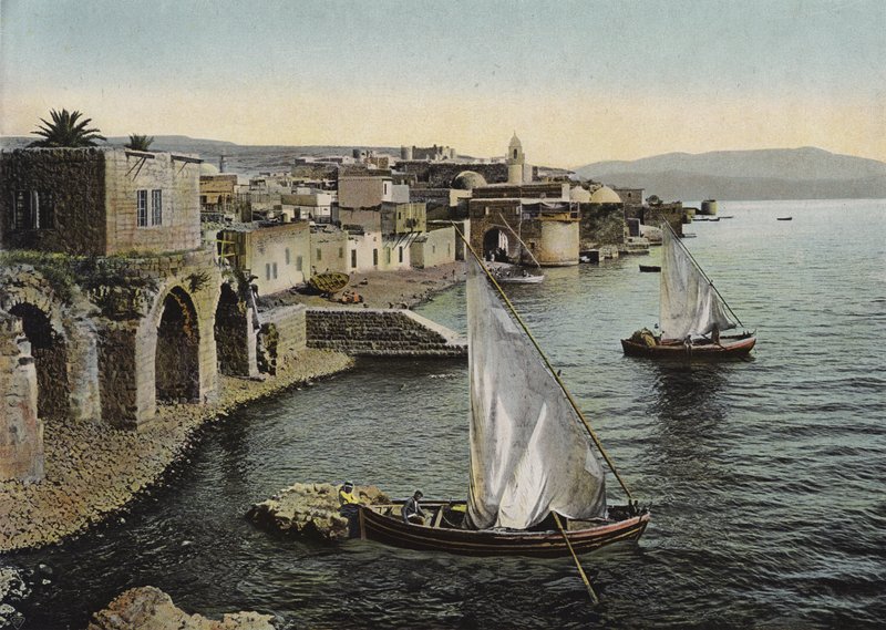 طبريا بواسطة المصور الأوروبي