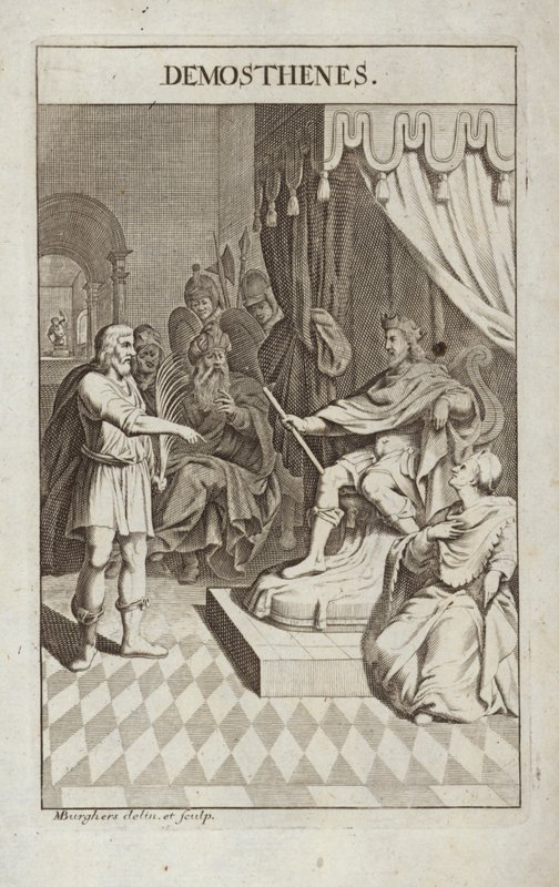 Demosthenes بواسطة المدرسة الفلمنكية