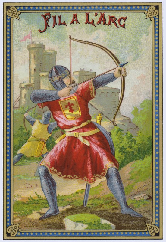 Archer (chromolitho) بواسطة المدرسة الفرنسية