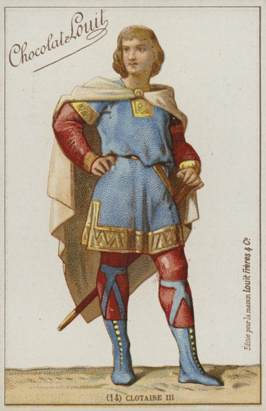 Clotaire III بواسطة المدرسة الفرنسية