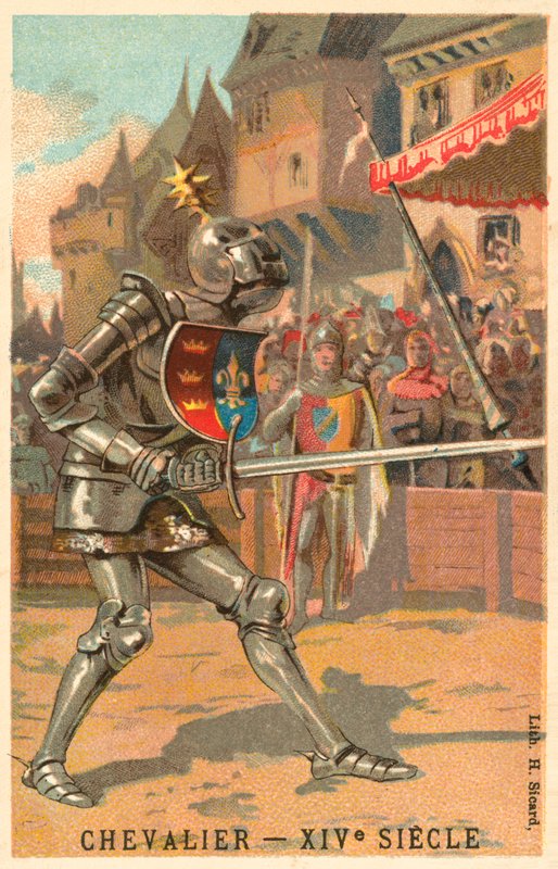 Knight بواسطة المدرسة الفرنسية