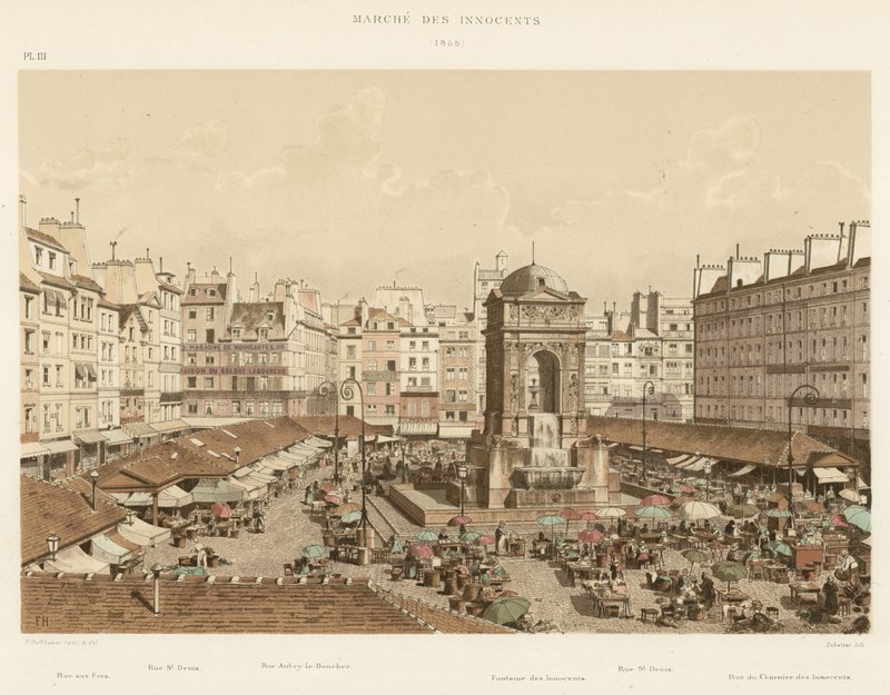 مسيرة الأبرياء ، 1855 بواسطة المدرسة الفرنسية