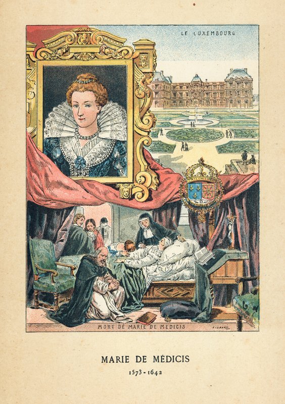 Mary de Medici بواسطة المدرسة الفرنسية
