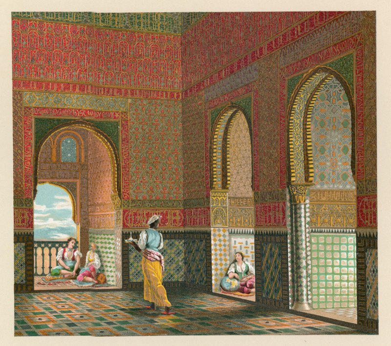زي وشخصية بواسطة المدرسة الفرنسية
