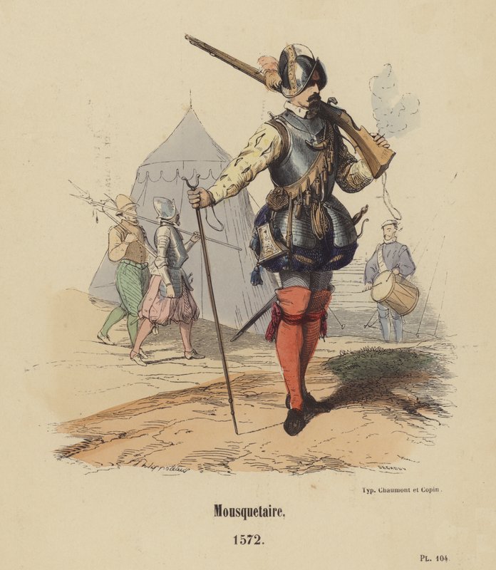 Mousquetaire بواسطة المدرسة الفرنسية