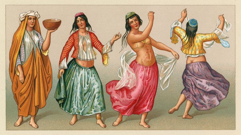 زي فارس بواسطة المدرسة الفرنسية