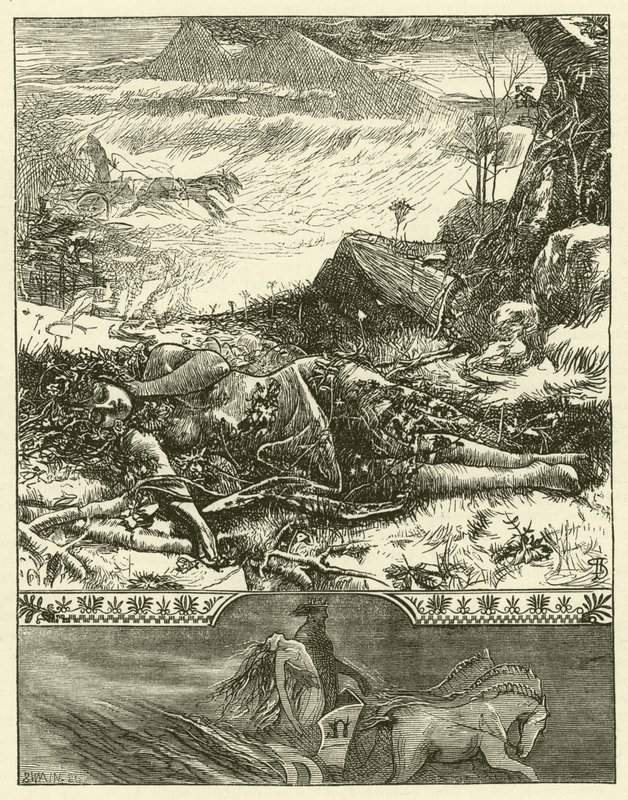 Proserpine (engraving) بواسطة جورج جون بينويل