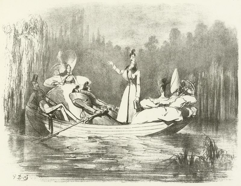 Dandyism Ruralising (الحفر) بواسطة غوستاف دور