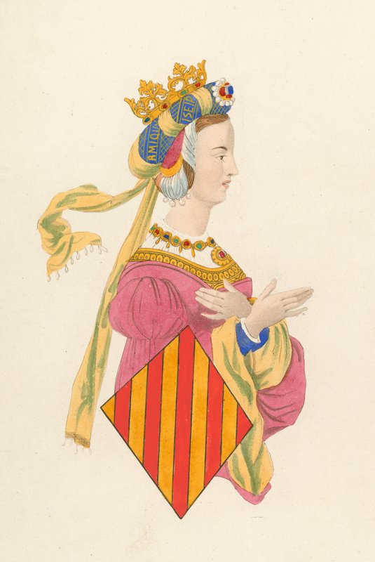 الملكة Leanora of Arragon بواسطة هنري شو