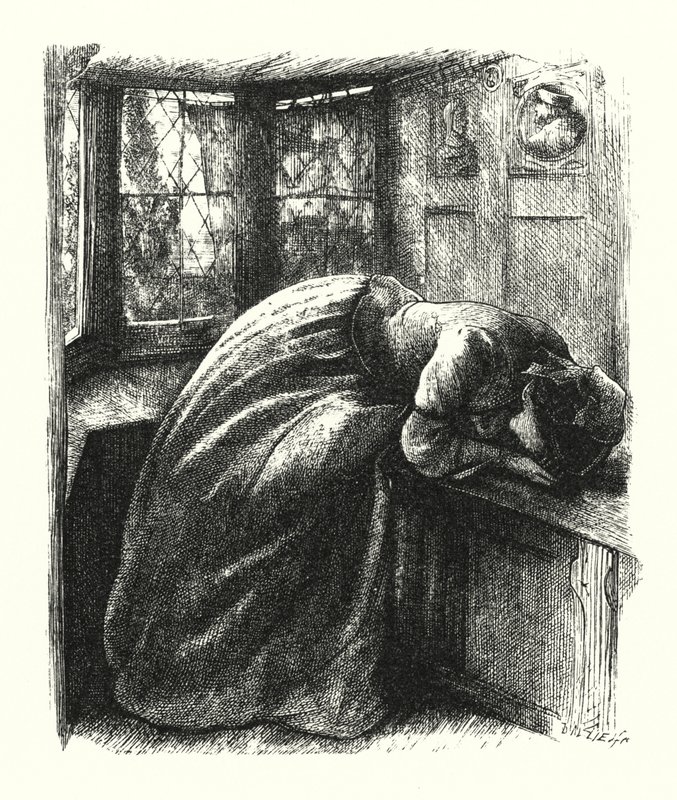 Mariana (engraving) بواسطة جون إيفريت (بعد) ميليس