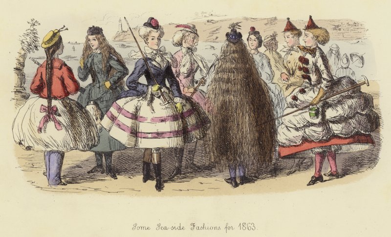بعض أزياء البحر لعام 1863 بواسطة جون ليتش
