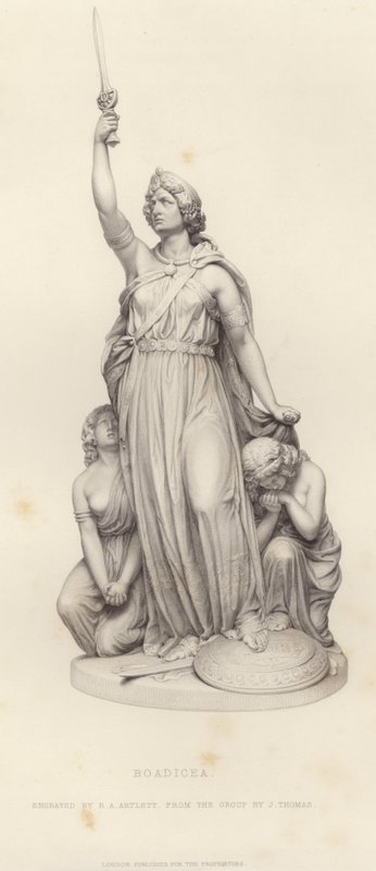 صورة الملكة Boadicea بواسطة جون توماس