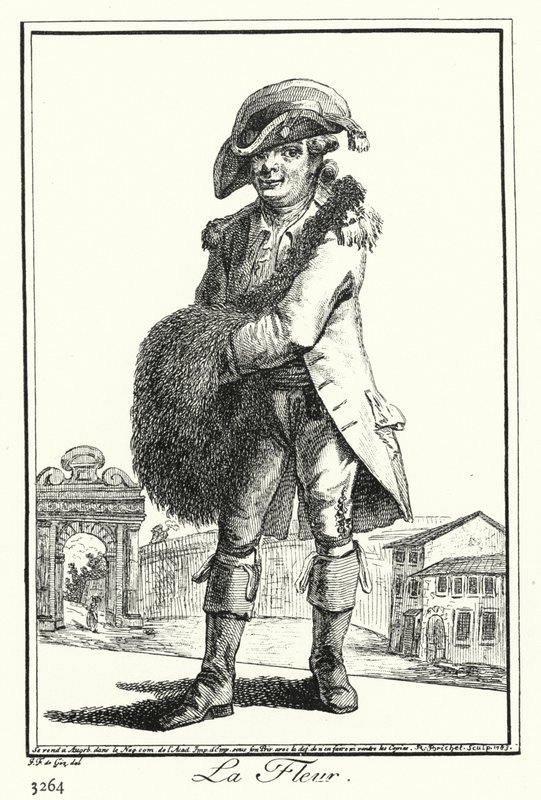 The Flower (engraving) بواسطة جوزيف فرانز فون (بعد) جوز