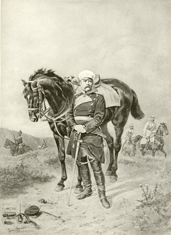 بسمارك قبل باريس (الحفر) بواسطة لودفيج براون