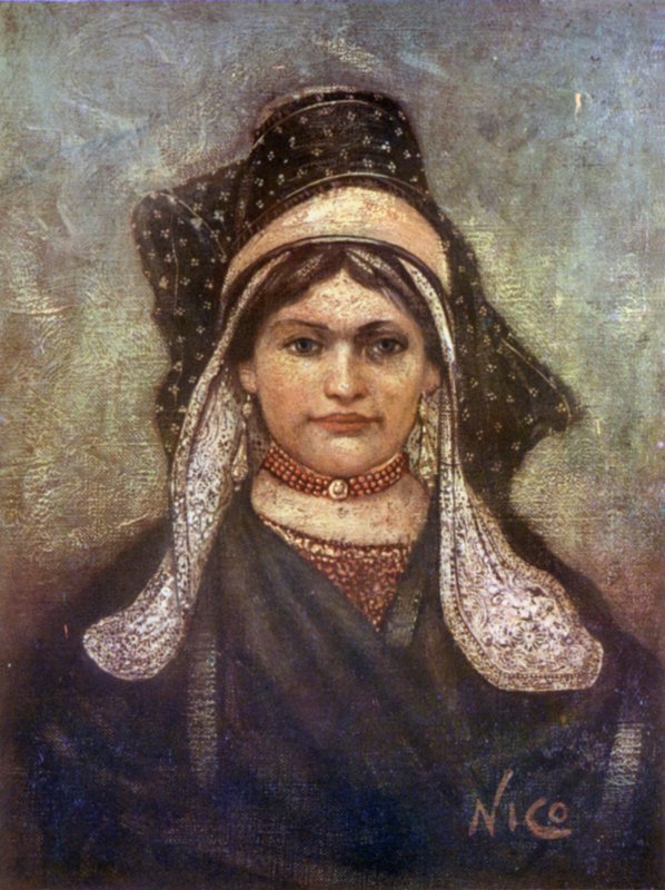 امرأة هولست (لون ليثو) بواسطة نيكو جونجمان