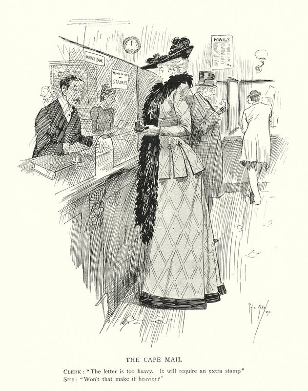 The Cape Mail (litho) بواسطة فيل ماي