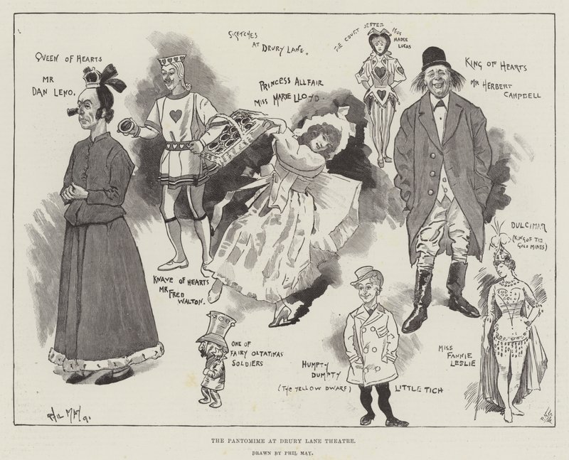The Pantomime في مسرح دروري لين بواسطة فيل ماي