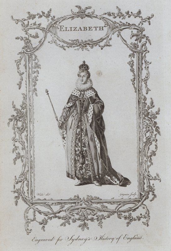 Elizabeth (engraving) بواسطة صموئيل (بعد) الحيتان