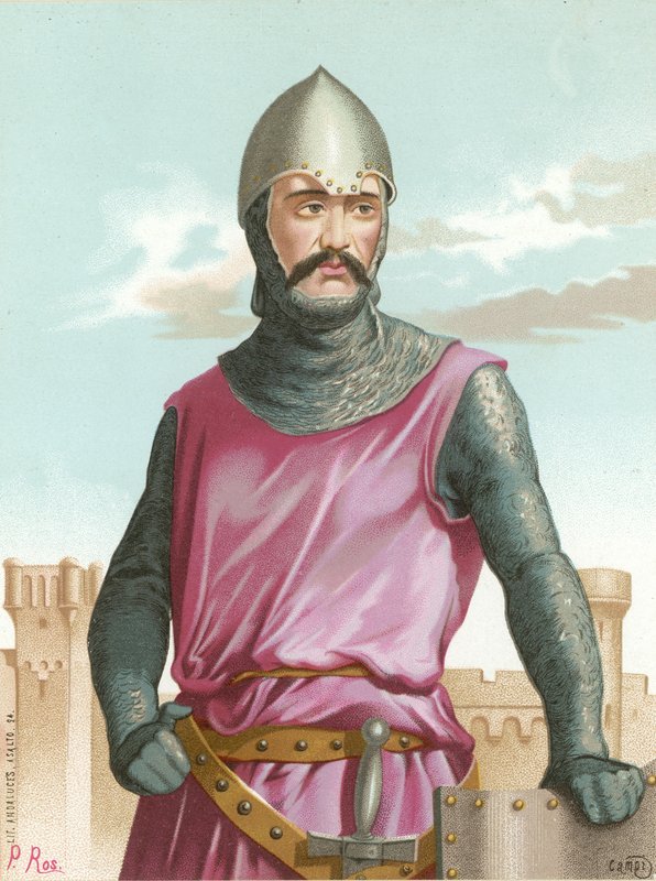El Cid  بواسطة المدرسة الاسبانية