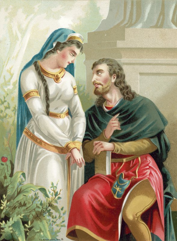 Eloise و Abelard بواسطة المدرسة الاسبانية
