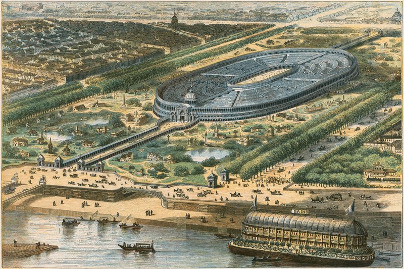 معرض باريس 1867 بواسطة فنسنت بروكس